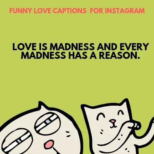 Funny Love Captions for Instagram