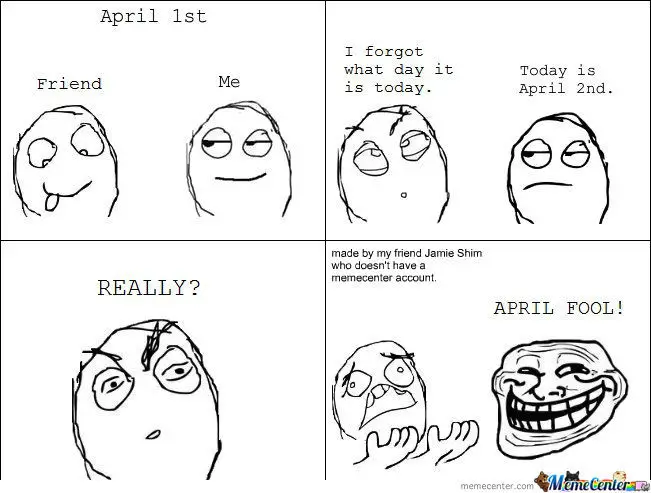 April Fool Troll