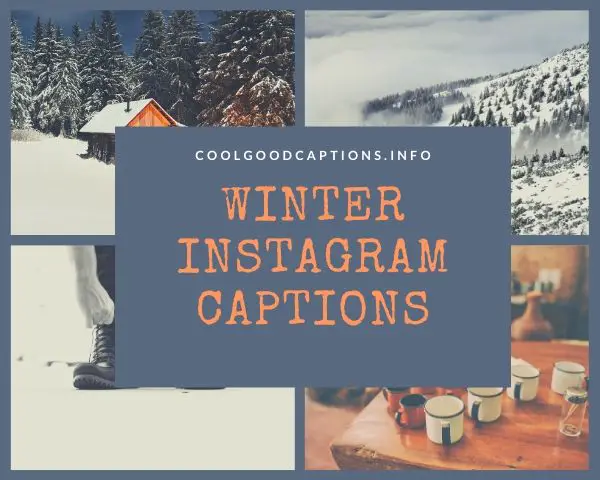 Winter Instagram Captions