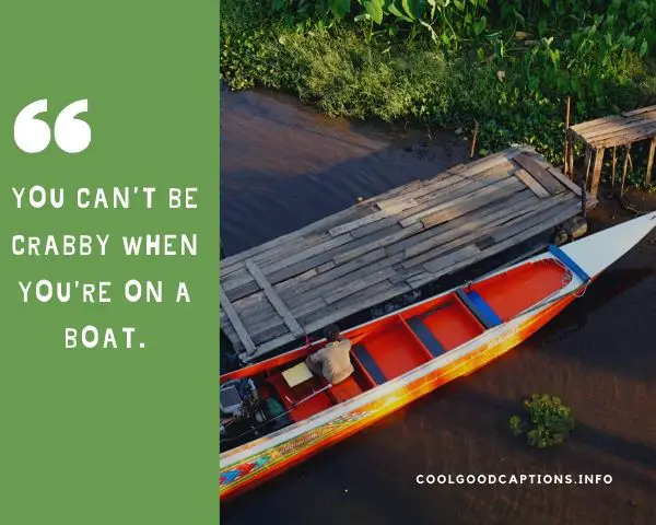 Boat Quotes for Instagram