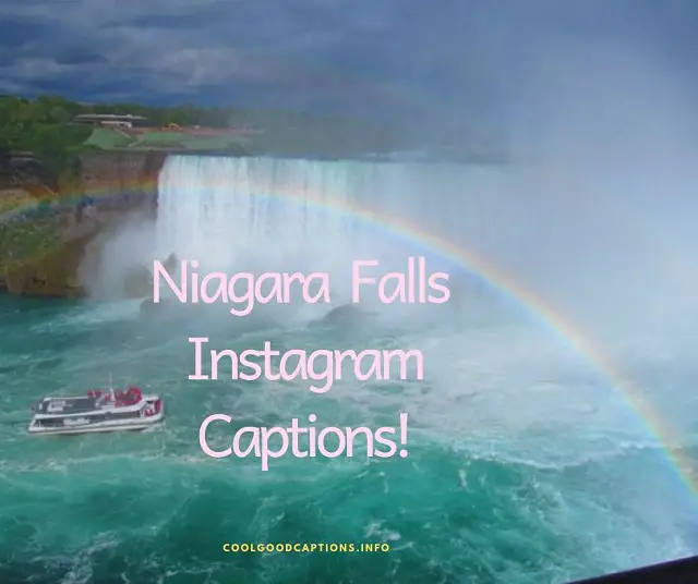 Niagara Falls Instagram Captions