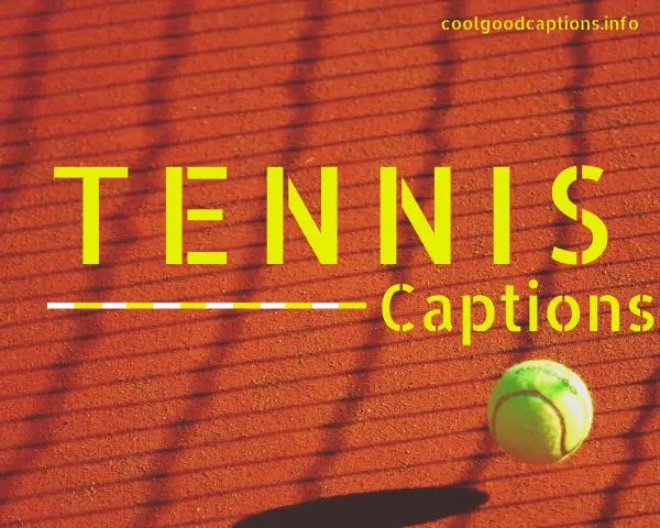 Tennis Captions