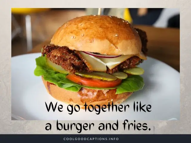Burger Quotes Instagram