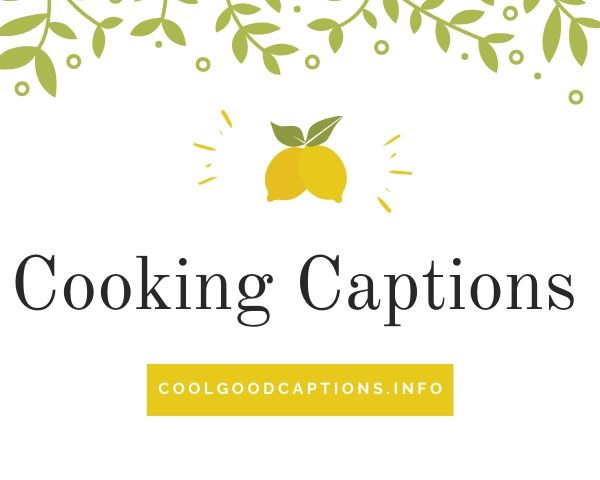 Cooking Captions