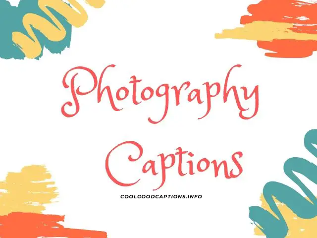 Photography Captions for Insatgram