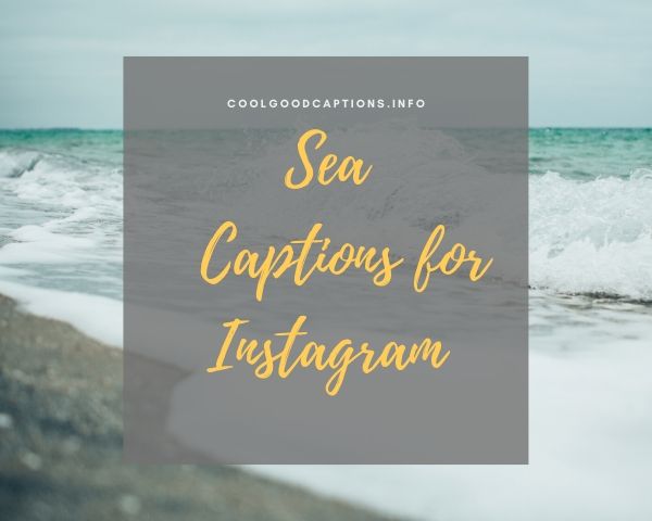 81 Sea Captions For Instagram Romantic Beach Quotes