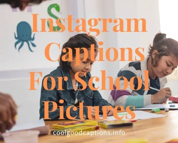 Instagram Captions For School Pictures
