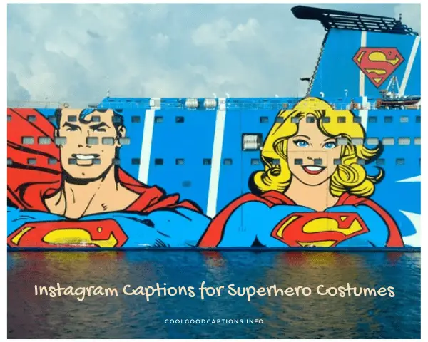 Instagram Captions for Superhero Costumes