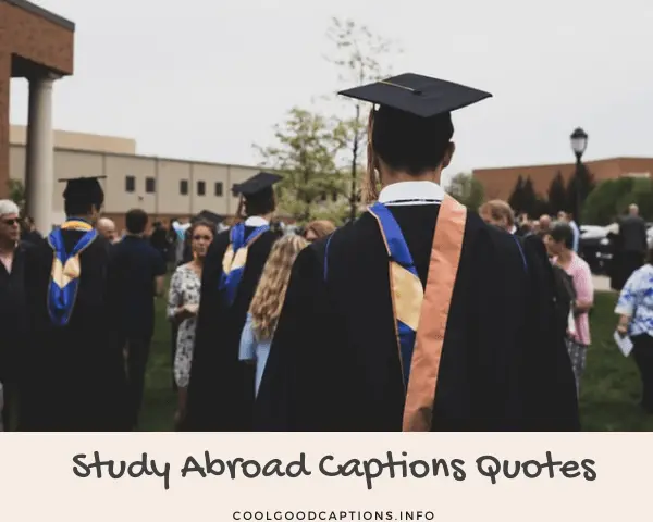 Study Abroad Captions