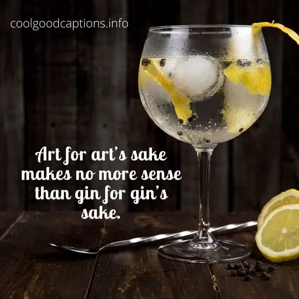 Gin Quotes for Instagram