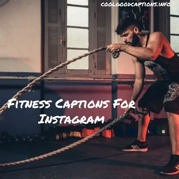 Fitness Captions For Instagram