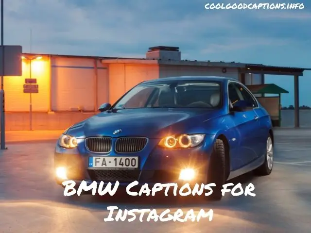 BMW Captions for Instagram