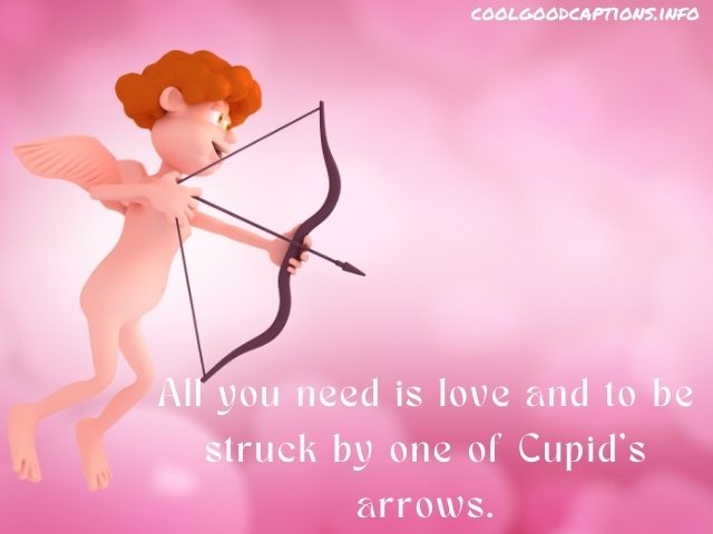 Cupid Captions For Valentine’s Day
