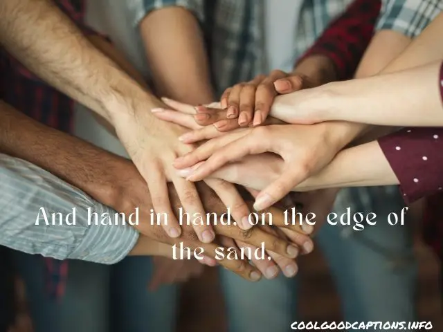 Holding Hands Quotes About Friends
