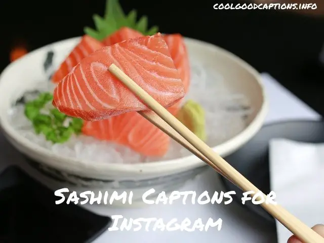 Sashimi Quotes for Instagram Captions