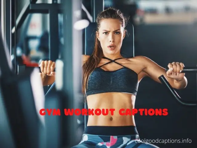 Gym Workout Captions
