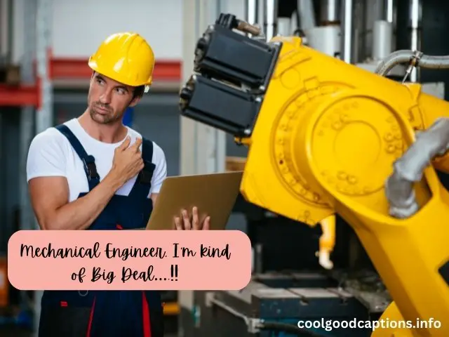 Mechanical Engineering Captions