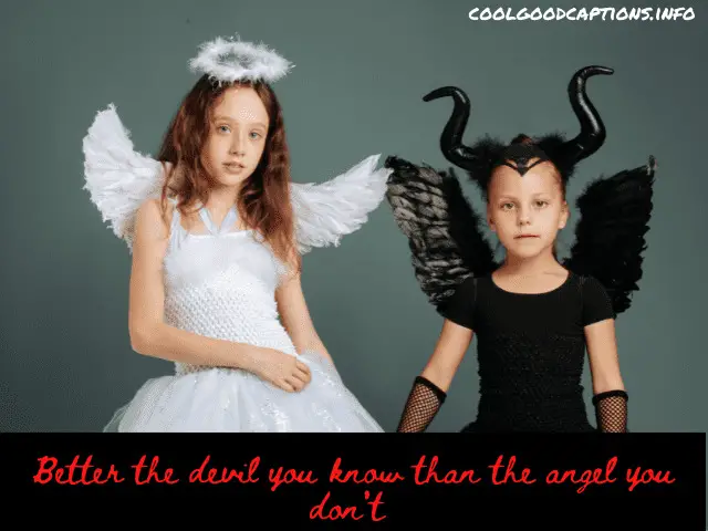 Angel And Devil Quotes