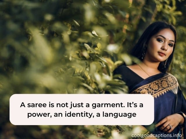 Best Saree Lover Quotes