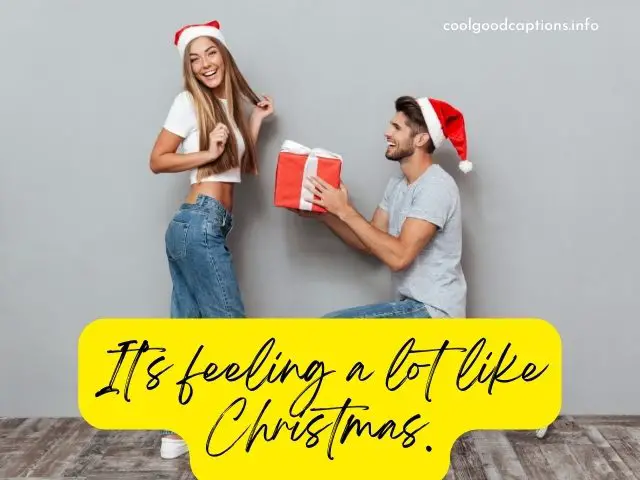 Christmas Instagram Captions for Couples