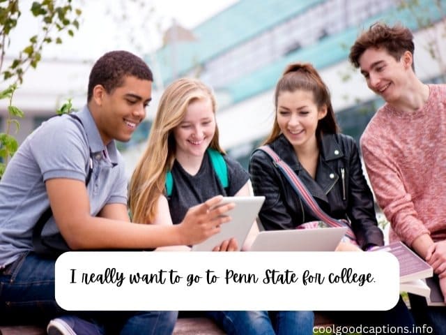 College Captions For Instagram