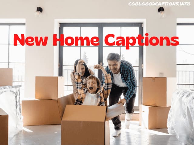 New Home Captions for Instagram about Moving to Apartment