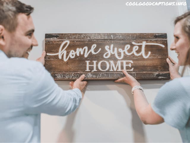 New Home Captions for Instagram