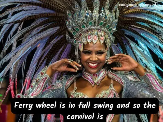 Carnival Instagram Captions