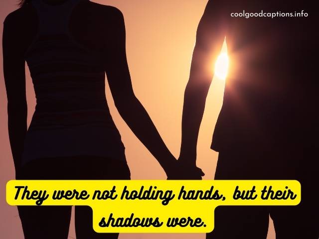 Couple Caption Holding Hands Quotes