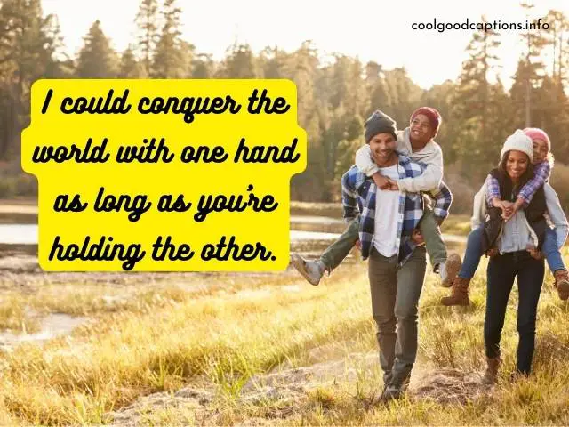 Holding Hands Quotes About Family