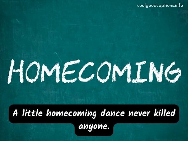 Homecoming Instagram Captions LATEST 2023