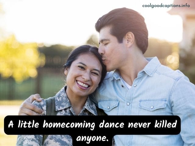 Instagram Captions For Homecoming