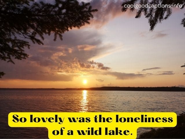 Lake Quotes For Instagram