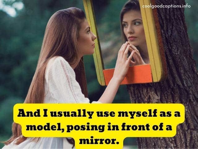 Mirror Pic Captions