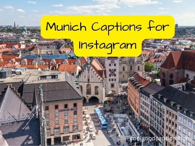 Munich Captions for Instagram