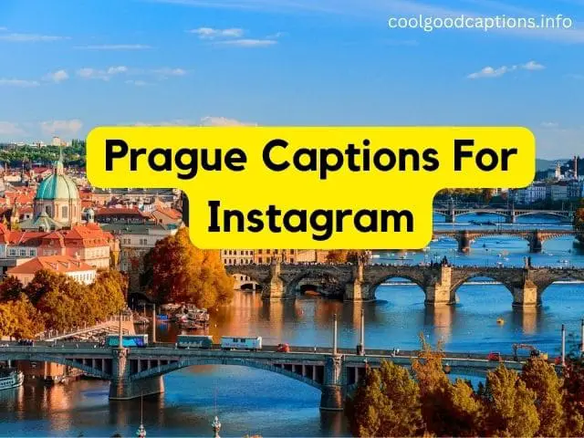 Prague Captions For Instagram
