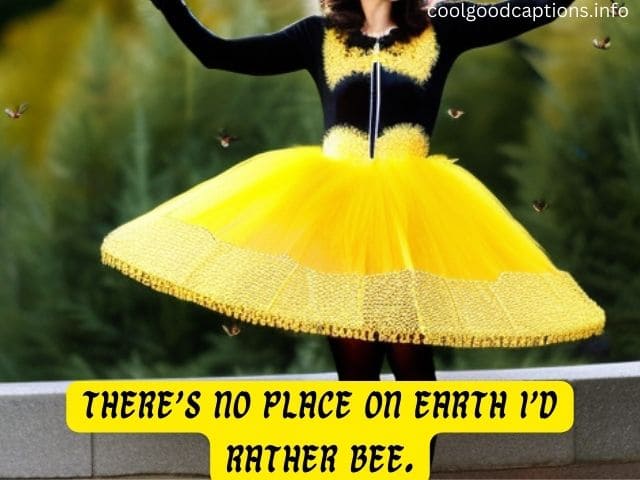 Bee Costumes Captions For Instagram