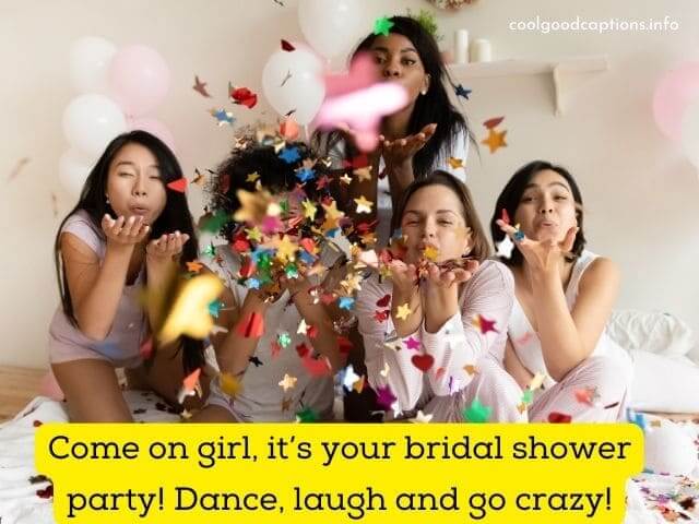 Bridal Shower Captions for Best Friend