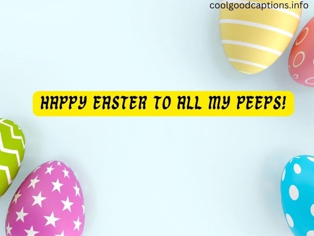 Cute Easter Captions for Instagram