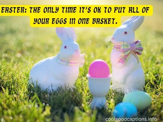 Funny Easter Captions for Instagram