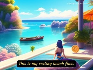 Beach Resort Caption