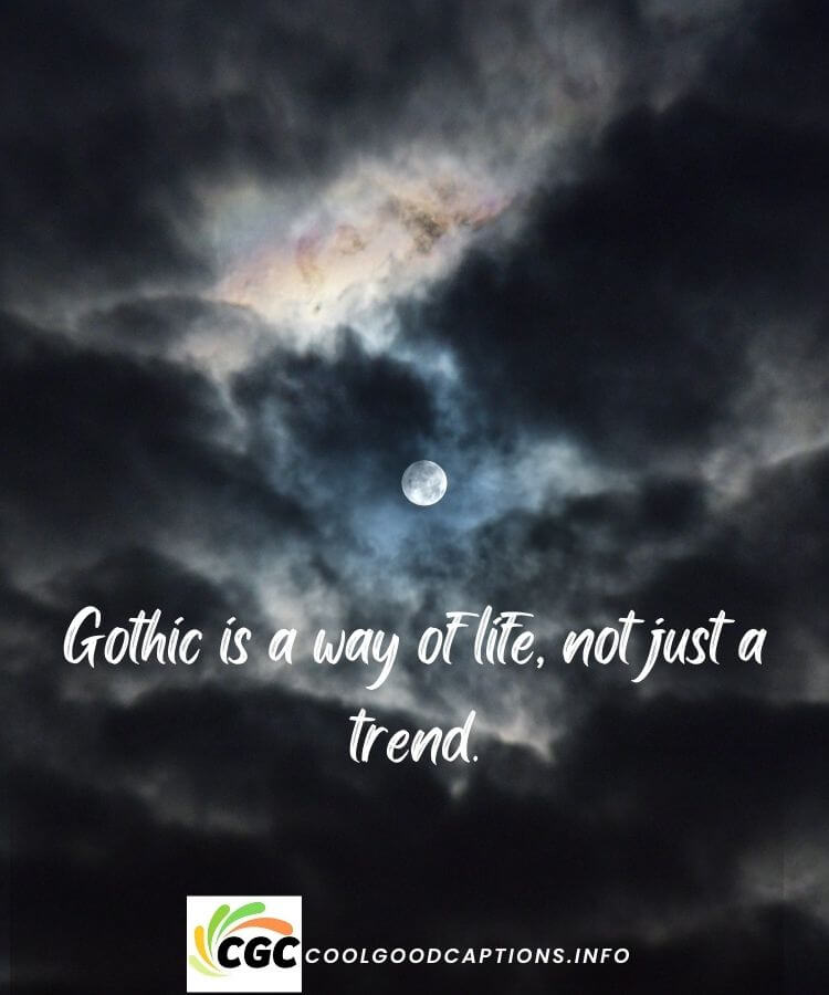 Gothic Quotes For Instagram