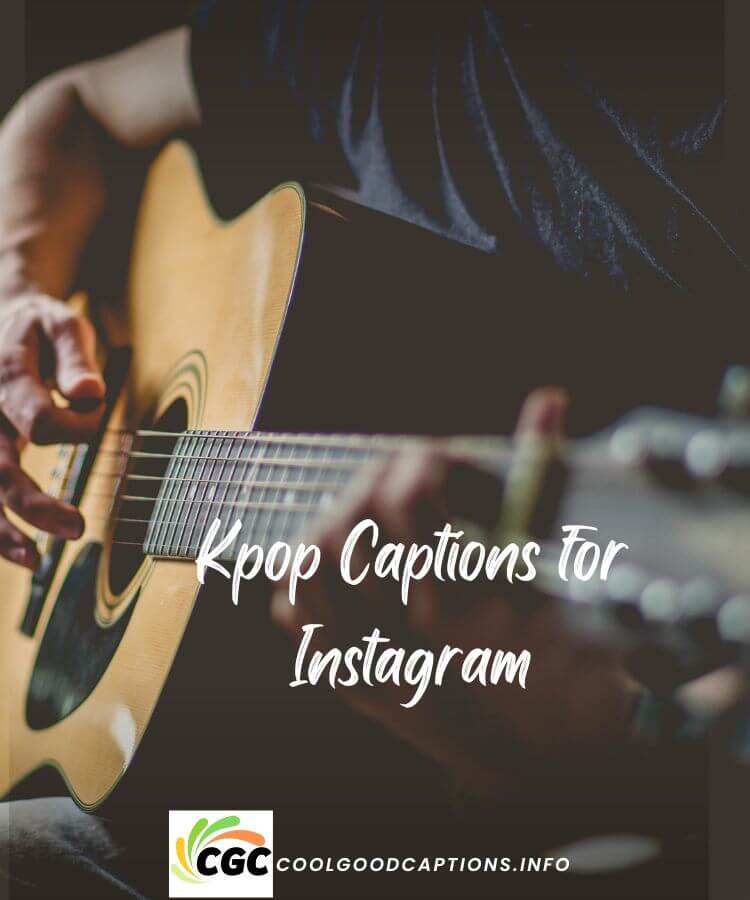 kpop captions for instagram