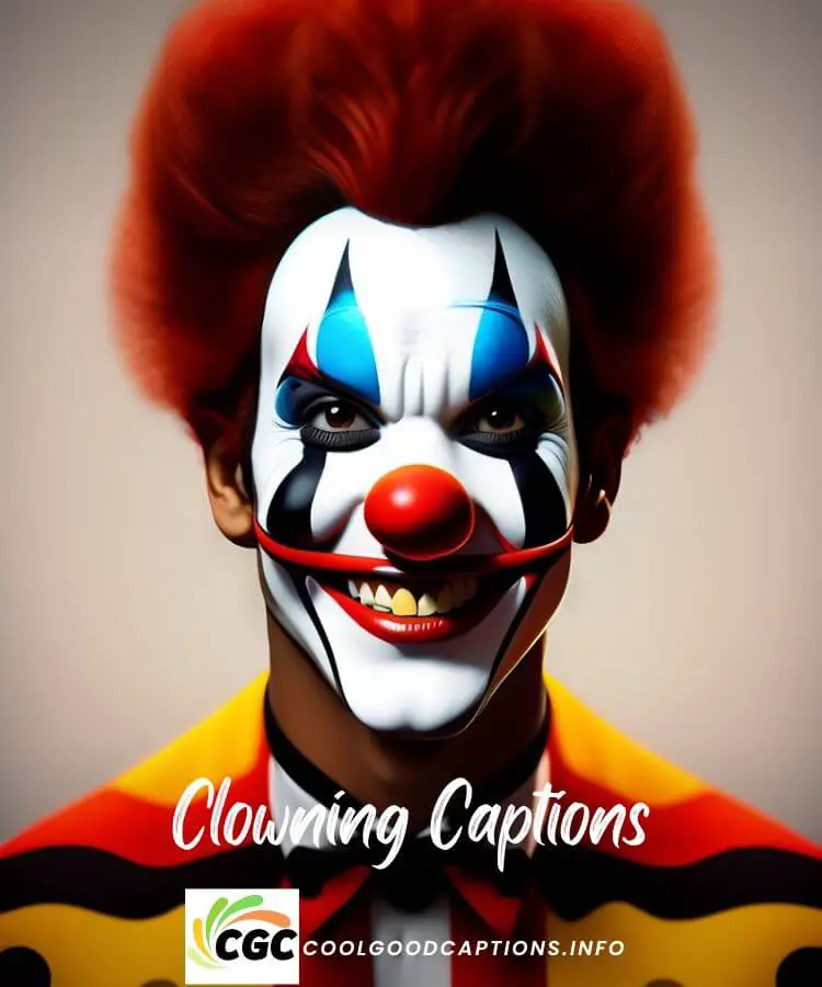 Clowning Captions for Instagram