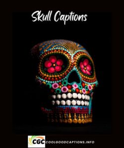 Skull Captions for Instagram