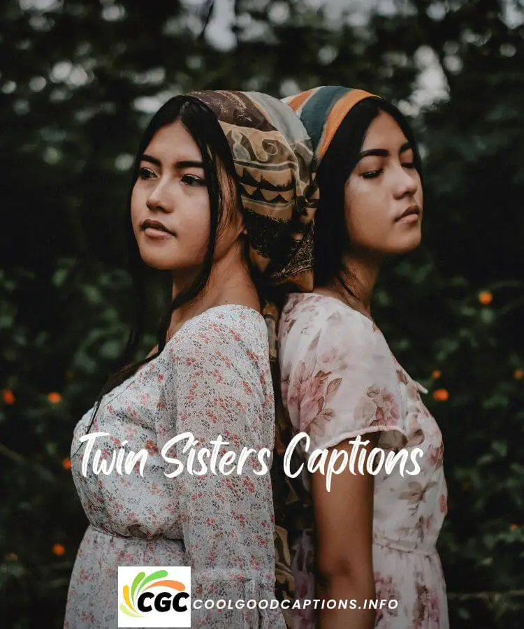 Twin Sisters Captions