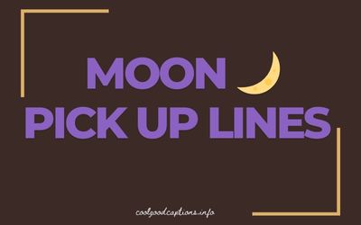 Moon Pick Up Lines